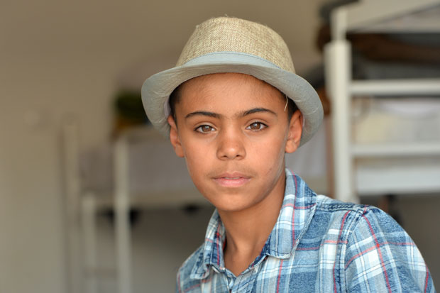 Из избегличког кампа насликао наду за свог српског другара